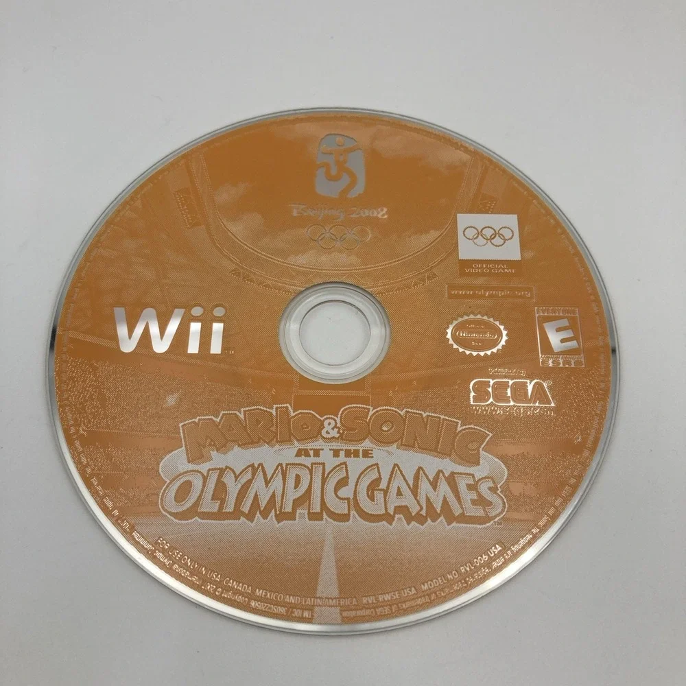 Nintendo Wii Mario & Sonic at the Olympic Games Complete with‎ Manual